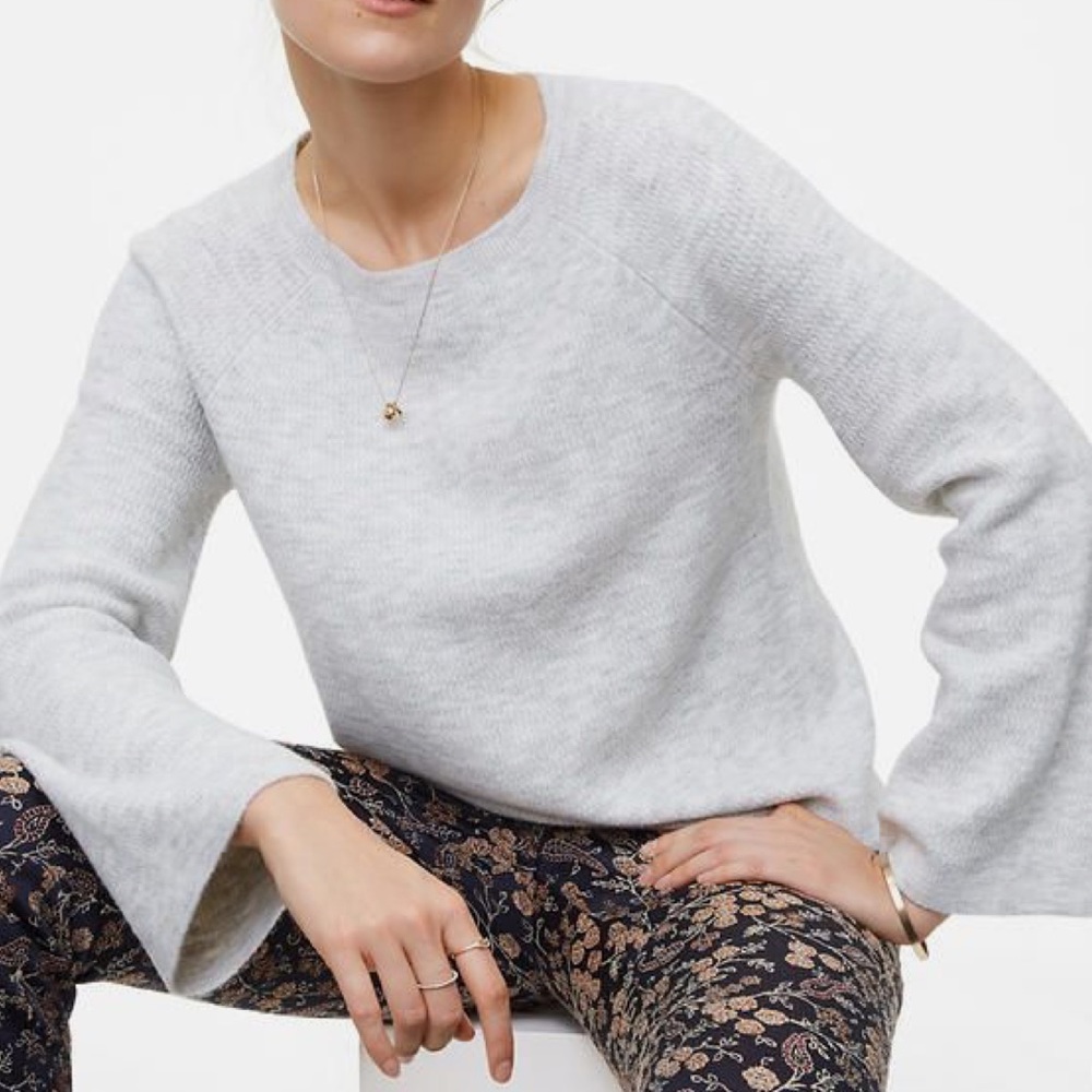 Loft Bell Sleeve Sweater